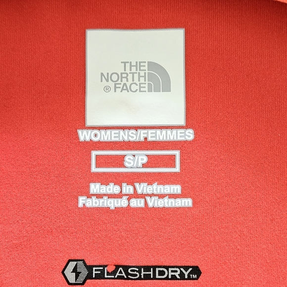 The North Face Flash Dry Red Hooded‎ Long Sleeve Dress, Size Small - Picture 7 of 10